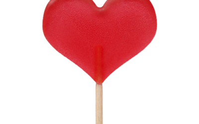 Sucette rouge (sans gluten)