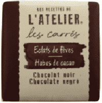 Carré chocolat Nestle fêves de cacao- L'atelier